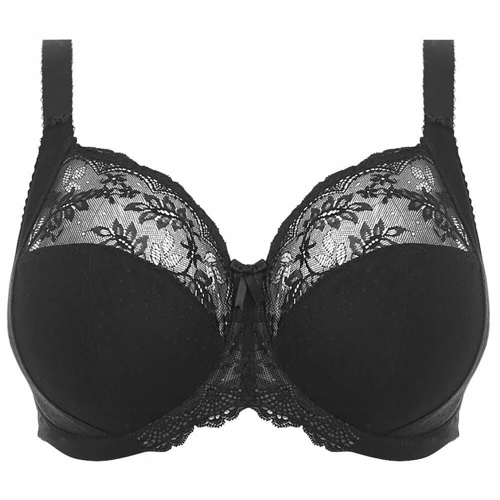 40H Elomi Black Lace Bra
